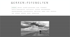Desktop Screenshot of gerken-fotowelten.de